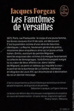 Les fantômes de Versailles Tome 1, Jacques Forgeas