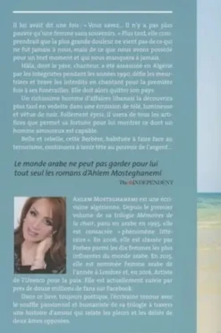 Les femmes ne meurent plus d'amour, Ahlam Mosteghanemi