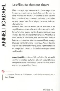 Les filles du chasseur d'ours, Anneli Jordahl