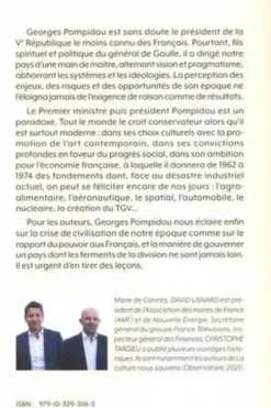 Les leçons de Pompidou, David Lisnard