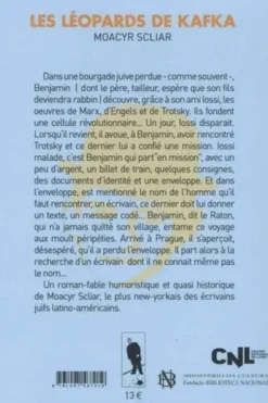 Les léopards de Kafka, Moacyr Scliar