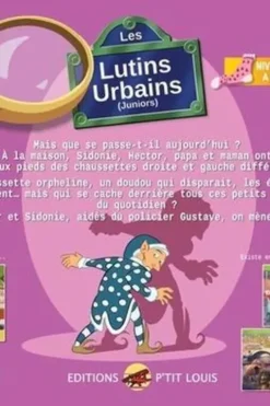 Les lutins urbains (juniors) : Le mystère de la chaussette manquante, Renaud Marhic