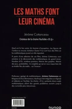 Les maths font leur cinéma. De Will Hunting à Imitation Game, Jérôme Cottanceau
