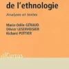Les notions clés de l'ethnologie. Analyses et textes, Marie-Odile Géraud