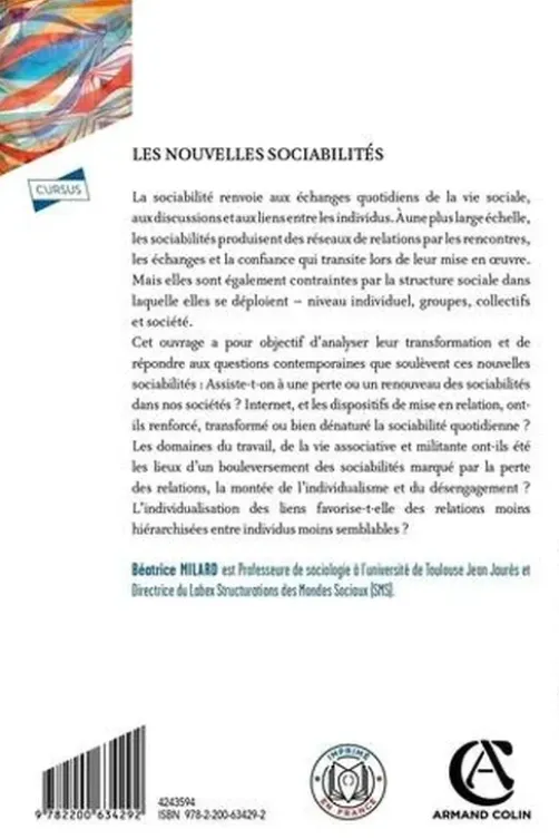 Les Nouvelles Sociabilités, Béatrice Milard