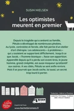 Les optimistes meurent en premier, Susin Nielsen