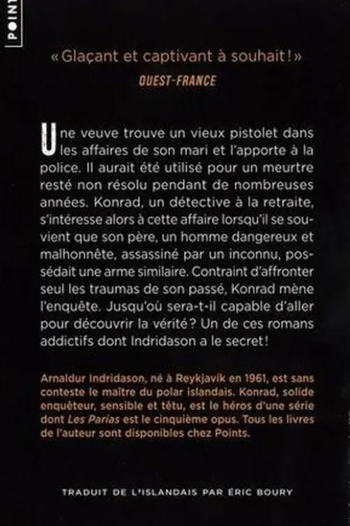 Les parias, Arnaldur Indridason