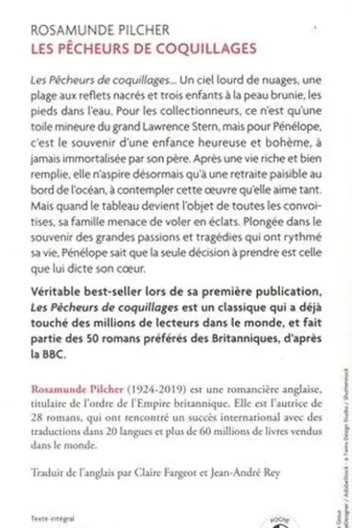 Les Pêcheurs de coquillages, Rosamunde Pilcher