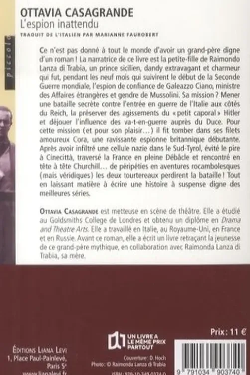 L'espion inattendu, Ottavia Casagrande