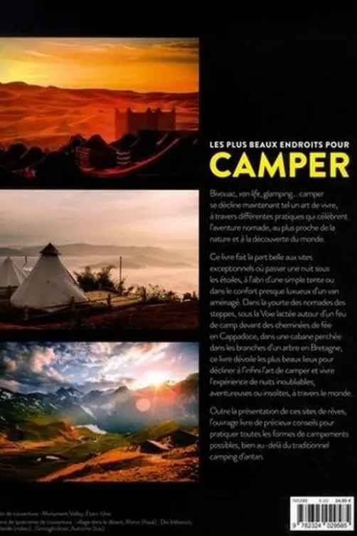Les plus beaux endroits pour camper, Sylvain Bazin
