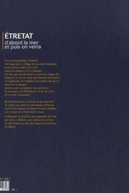 L'esprit d'Etretat, Benoît Duteurtre