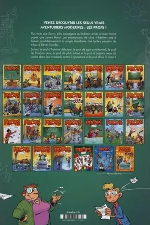 Les Profs Tome 25 : Carte scolaire, Erroc