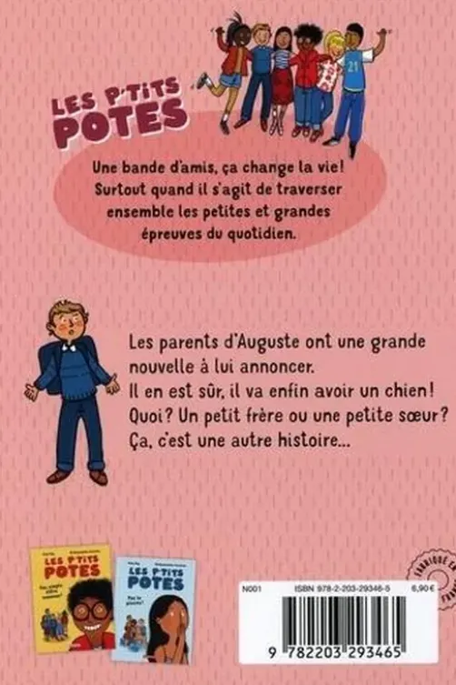 Les p'tits potes : Au secours, un bébé arrive !, Anna Roy