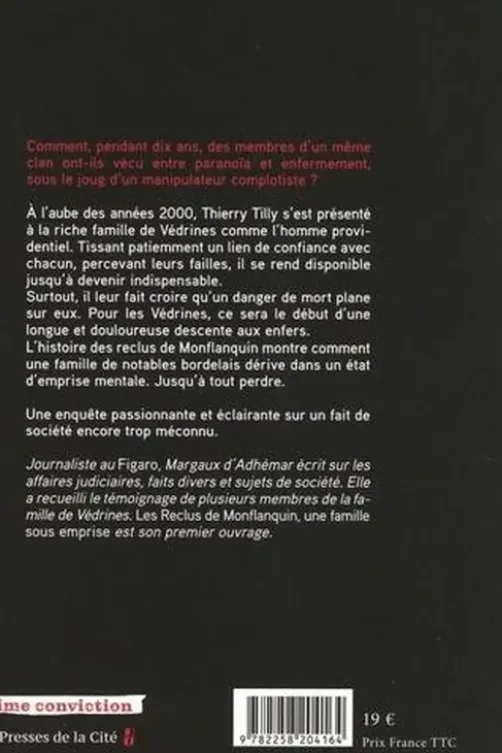Les Reclus de Monflanquin. Une famille sous emprise, Margaux d' Adhemar