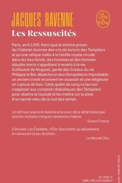 Les Ressuscités, Jacques Ravenne
