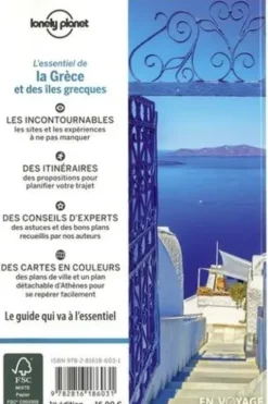 L'essentiel de la Grèce et des îles grecques. Avec 1 Plan détachable, Simon Richmond