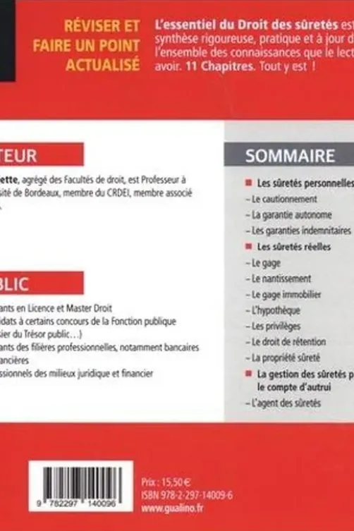 L'essentiel du droit des sûretés. Edition 2022, Gaël Piette