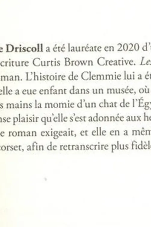 Les soeurs du Nil, Rachel Louise Driscoll