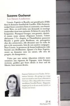 Les Soeurs Loubersac, Suzanne Gachenot