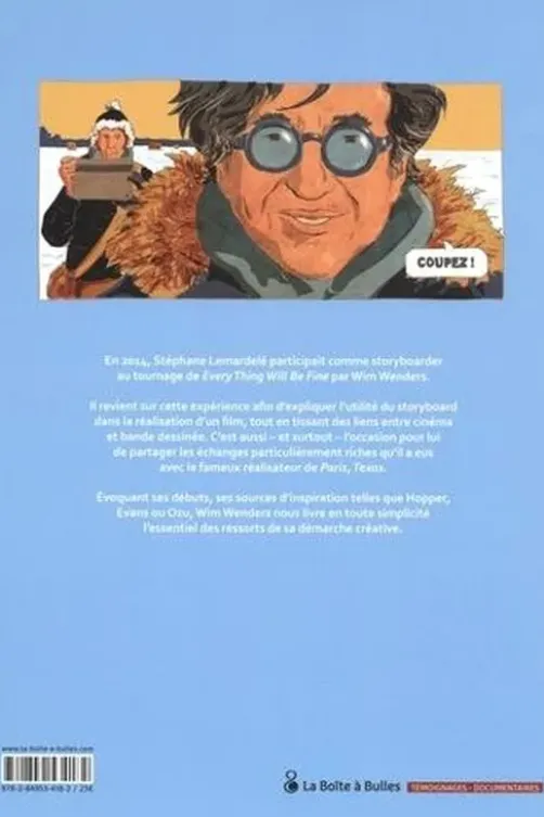 Le storyboard de Wim Wenders, Stéphane Lemardelé