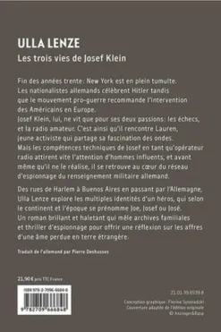 Les trois de vies de Josef Klein, Ulla Lenze