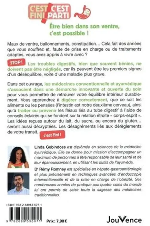 Les troubles digestifs, c'est fini !, Rémy Romney