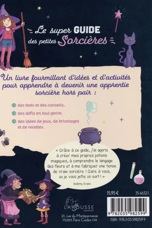 Le super guide des petites sorcières, Aurore Meyer