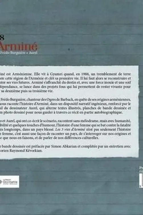 Les 3 vies d'Arminé, Frédéric Burguiere