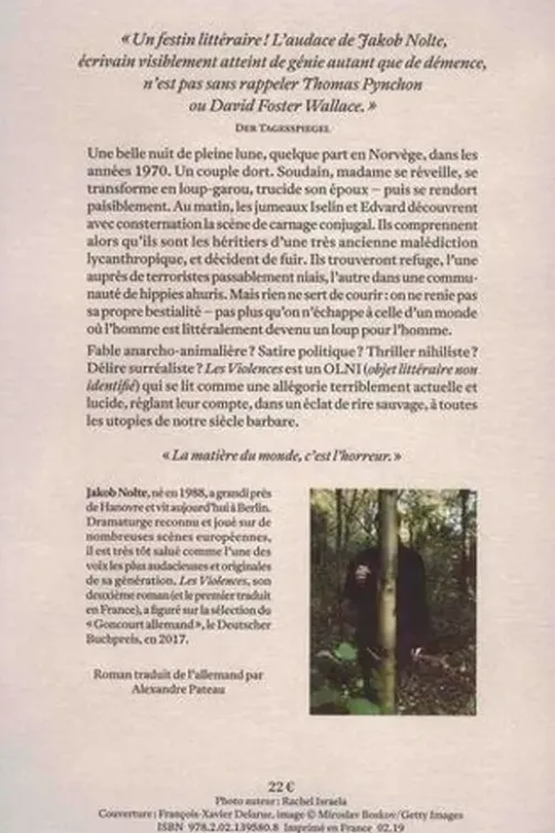 Les violences, Jakob Nolte