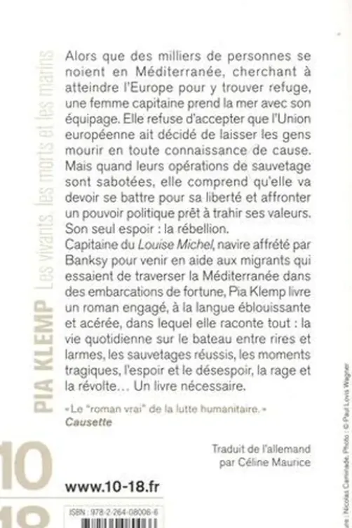 Les vivants, les morts et les marins, Pia Klemp