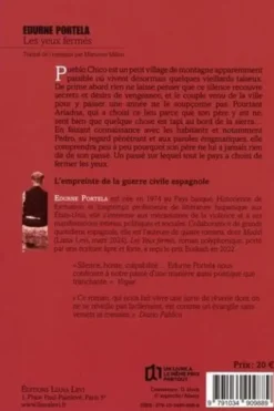 Les yeux fermés, Edurne Portela