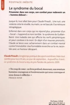 Le syndrome du bocal, Claude Pinault