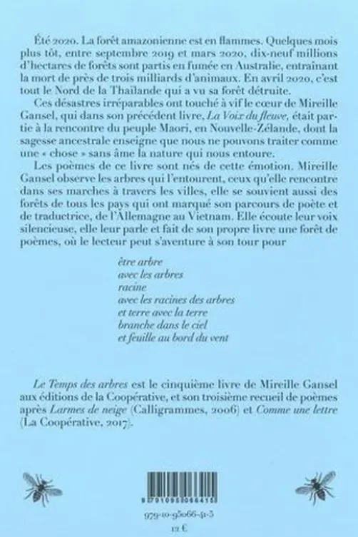 Le temps des arbres, Mireille Gansel