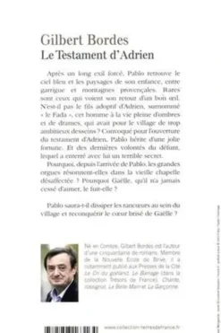 Le testament d'Adrien, Gilbert Bordes