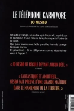 Le téléphone carnivore, Jo Nesbo