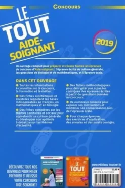 Le tout aide-soignant. Concours, Edition 2019, Françoise Ancelin