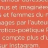 Lettre aimée, petites luxures