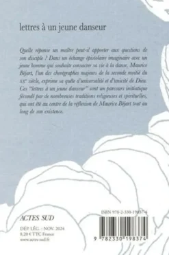 Lettres à un jeune danseur, Maurice Béjart