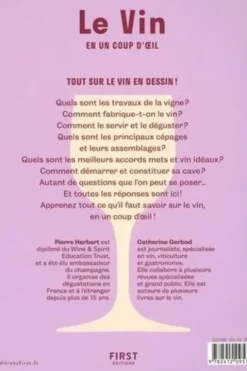 Le vin en un coup d'oeil, Catherine Gerbod