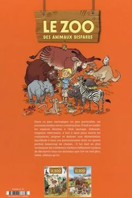 Le zoo des animaux disparus Tome 2, Christophe Cazenove