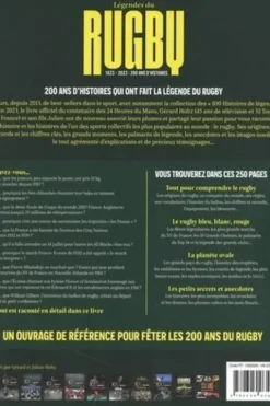 Légendes du Rugby. 1823 - 2023 : 200 ans d'histoire, Gérard Holtz