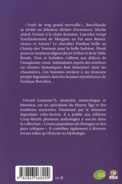 Légendes et fables de Brocéliande, Gérard Lomenec'h