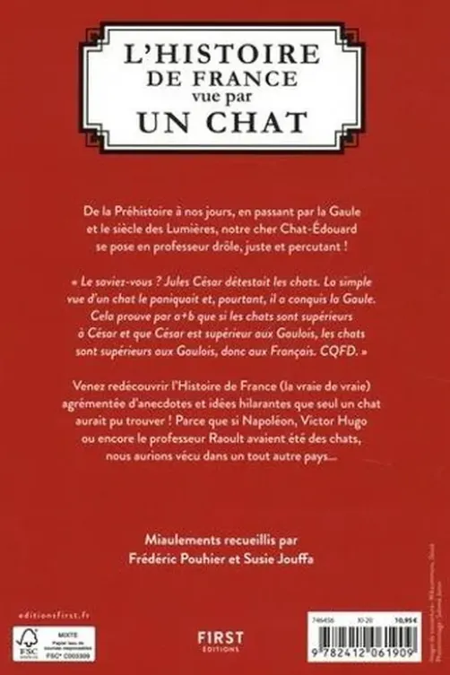 L'histoire de France vue par un chat, Susie Jouffa