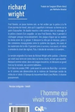 L'homme qui vivait sous terre version intégrale. Suivi de Souvenirs de ma grand-mère, Richard Wright