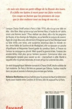 L'horizon a pour elle dénoué sa ceinture. Chana Orloff (1888-1968), Rebecca Benhamou