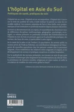 L'hôpital en Asie du Sud. Politiques de santé, pratiques de soin, Textes en français et anglais, Clémence Jullien