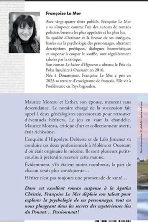 L’héritage maudit de Ouessant, Françoise Le Mer