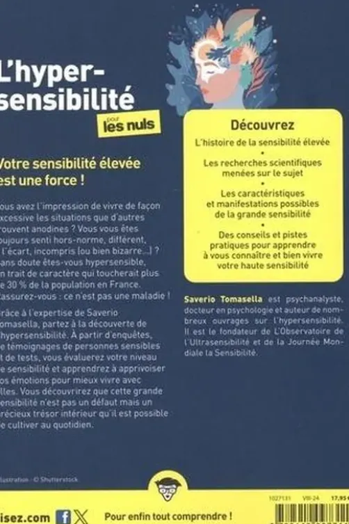 L'Hypersensibilité pour les Nuls. 2e édition, Saverio Tomasella