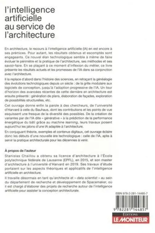 L'intelligence artificielle au service de l'architecture, Stanislas Chaillou