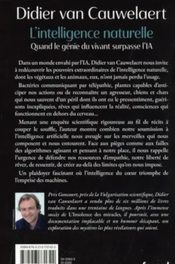 L'intelligence naturelle. Quand le génie du vivant surpasse l'IA, Didier Van Cauwelaert